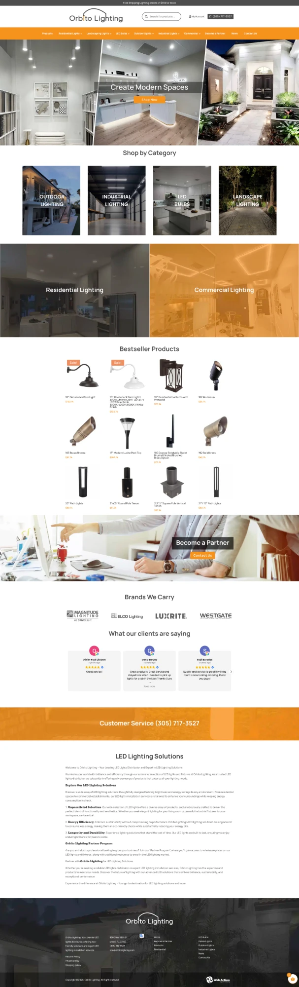 Orbito Lighting — Tienda en línea · Iluminación